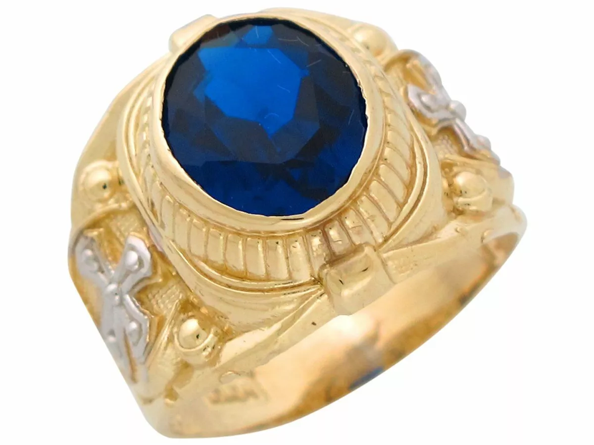 Men's september deals birthstone rings