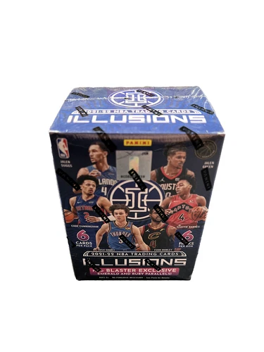 2021-22 NBA / ILLUSIONS /Blaster Box - NEW - SEALED / Panini - Emerald & Ruby