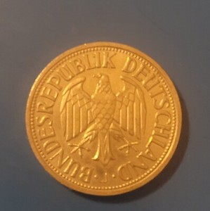 1956 1 Deutsche Mark Deutschland Bundesrepublik Coin Money