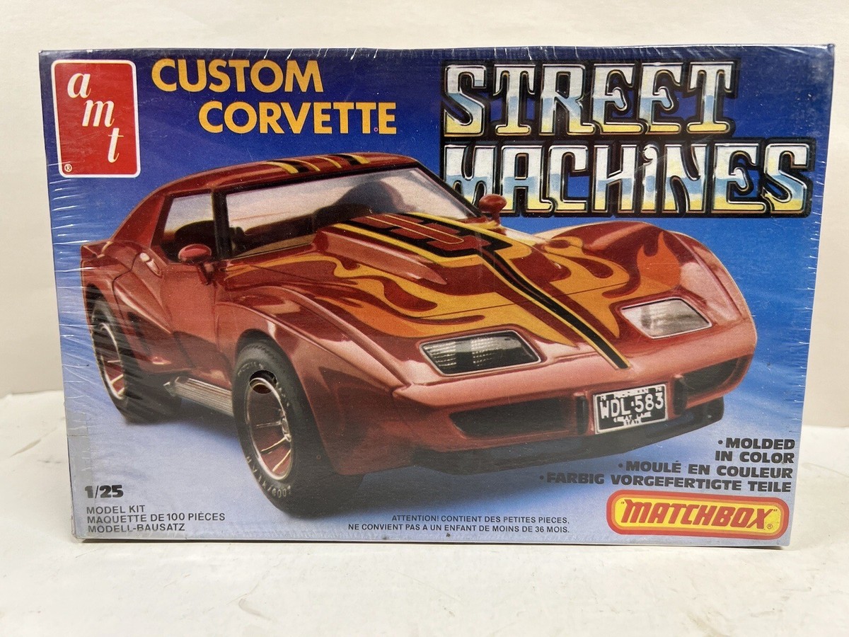 1/25 Chevy Custom Corvette Street Machines Model Kit PK-4184