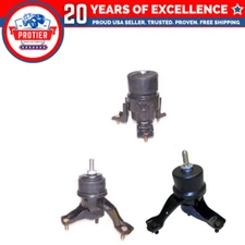 2002-2006 Camry, 2004-2008 Solara Engine Motor & Trans. Mount Set 3PCS. for