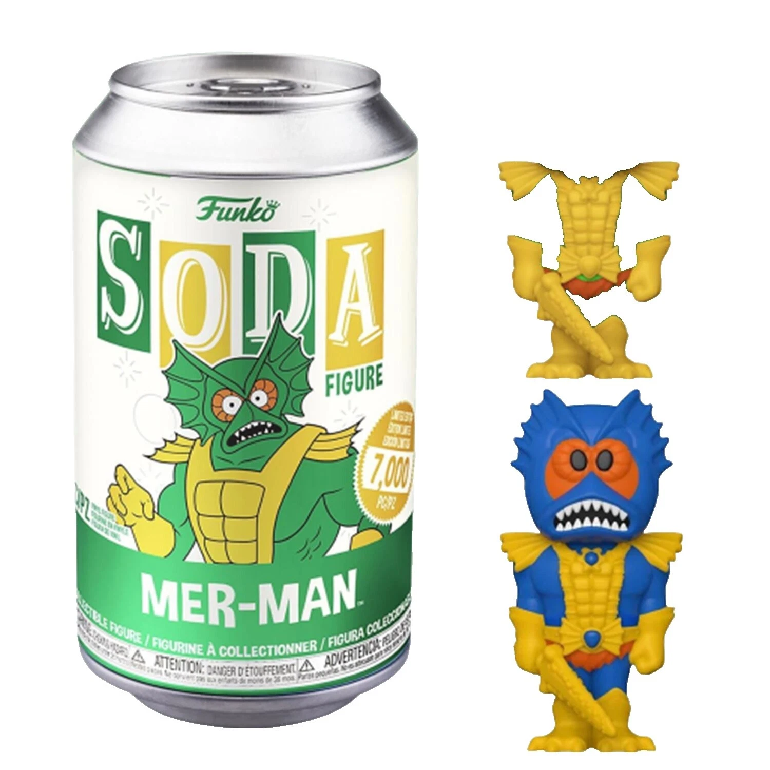 Merman Vinyl Action Action Figures