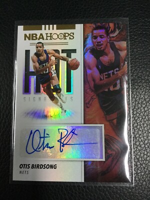 2019-20 Panini NBA Hoops Otis Birdsong Hot Signature Autograph Auto Nets SP
