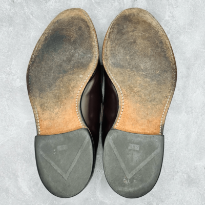 Ellen Edmonds Cap Toe Braided Tassel Slip On Brown Men display picture 3