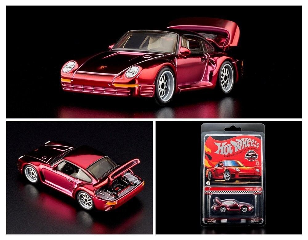 Hot Wheels RLC Exclusive 1986 Porsche 959 – Échelle 1/64 – Neuf Sous Blister