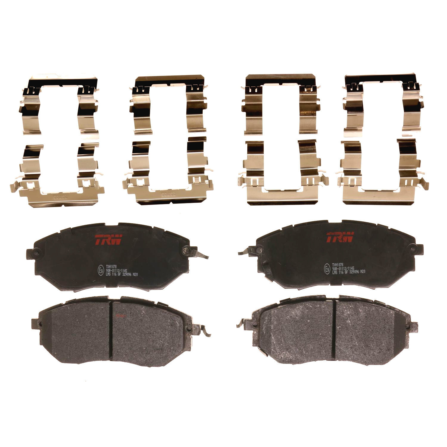 Subaru Outback 2010-2017 Front Disc Brake Pad Set TRW Ultra TXH1078