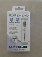 Conair Care Infrared Thermometer For Forehead - One Button w/ Fever Alert ITH90