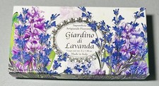 Saponificio Artigianale Fiorentino Tuscan Lavender Soap 2 Bars 4.4 oz Italy