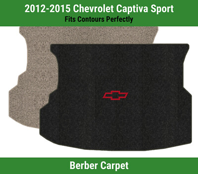 Lloyd Berber Cargo Mat for '12-15 Chevy Captiva Sport w/Red Chevy Outline Bowtie