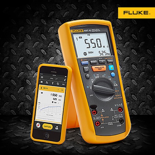 Fluke 1587FC True-RMS Megohmmeter/Insulation Resistance Tester and Multimeter - Picture 2 of 5