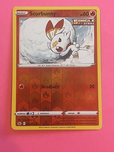 Pokemon-Sword & Shield-CHILLING REIGN-Pick Your Card-Listing 1 of 2 (1-135) - Picture 40 of 163