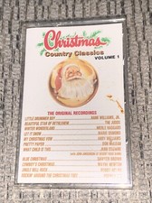 Christmas Country Classics Curb by Various Artists Cassette, Aug-1991, Curb 
