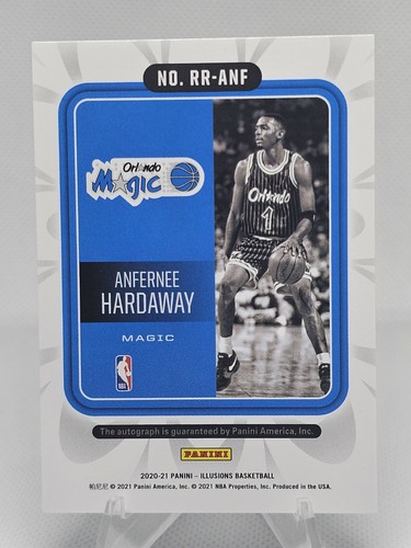 2020-21 Illusions Basketabll Anfernee Hardaway Rookie Retro Signatures SSP - Picture 2 of 2
