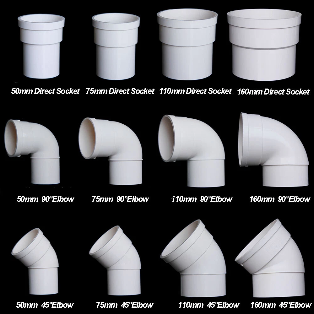 Drain pipe cheap fittings