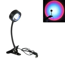 Sunset Light Rainbow Projection Lamp w/Clip Led Light