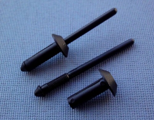 14x Fastening Clips Holder Expanding Rivet Bumper Clips Rivet 5mm Black 403 - Picture 2 of 6