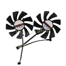 85mm For Sapphire XFX Radeon HD7950 HD7970 VAPOR-X Dual Fan Cooler FD9015U12S