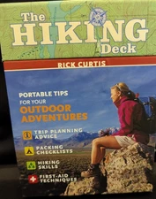 THE HIKING DECK.  Portable Tips For Outdoor Adventures. Gently- Used. FREE SHIP!