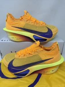 Size 10.5M -Nike Alphafly Next% 3 Laser Orange Indigo Burst Citron FD8311-800