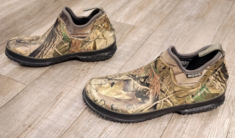 BOGS Field Trekker Hunt Fish Rubber Shoes Mens US 10 Realtree AP Camo Waterproof - Image 2 of 4