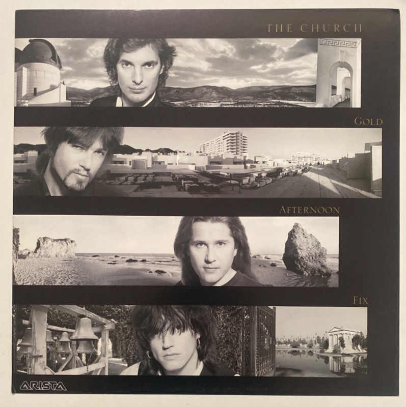 The Church Gold Afternoon Fix Arista Original Poster Flat Promo Art 1990 12 X 12