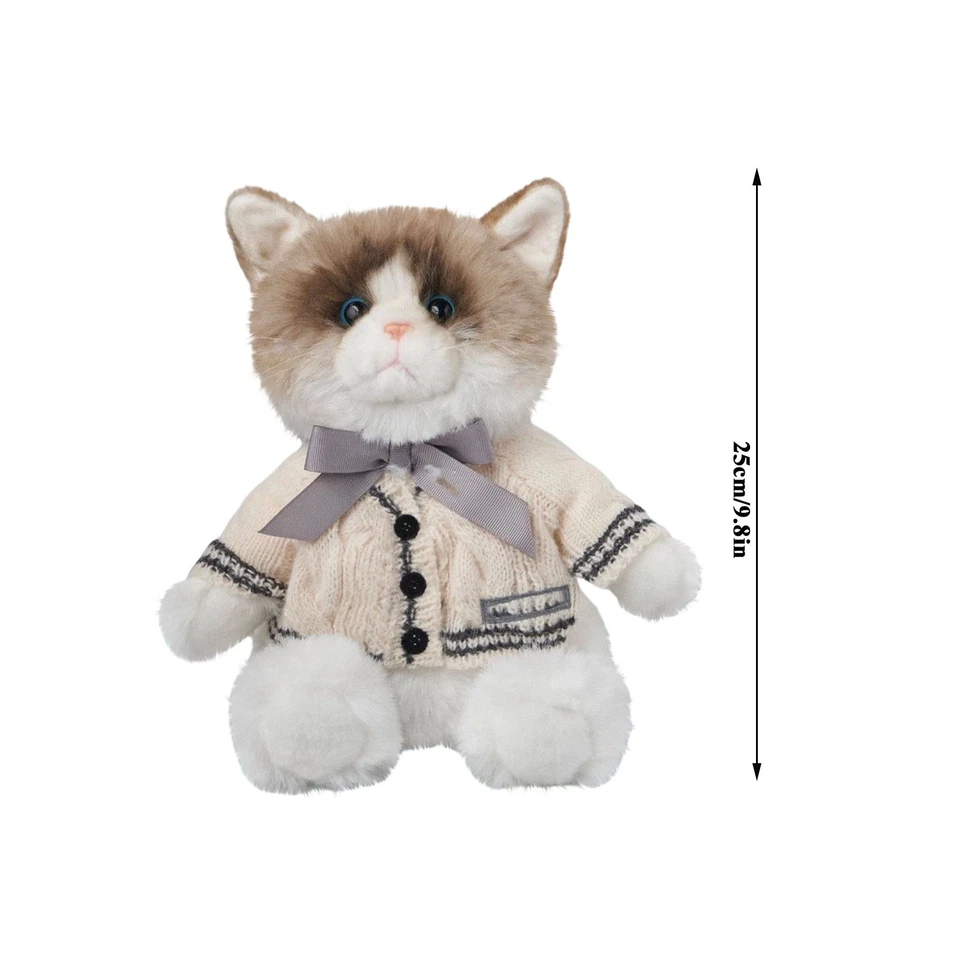 Taylo❤ Swift Folklore Album Strickjacke Plüsch Katze Puppe Stofftier - Bild 2 von 4