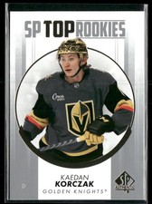 2022-23 SP Authentic Kaedan Korczak Top Rookies #TR-35 Vegas Golden Knights