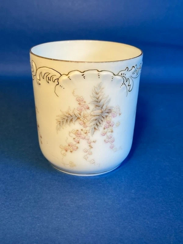 Antike ROSENTHAL Mokkatasse 2tlg. R.C. Kronach um 1900 Jugendstil - Bild 4 von 4