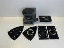 Ferrex 18v Li-Ion Cordless Multi Sander CMD18W Body and Bases Genuine VGC GWO