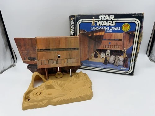 1979, Kenner, Star Wars, Land of the Jawas Playset w/box Incomplete.