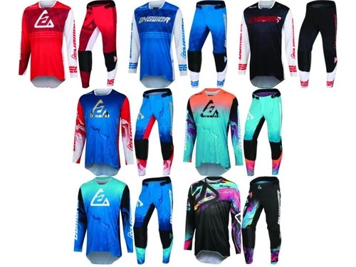 Answer Racing Elite Jersey & Pant Combo Riding Gear Set Adult MX/ATV Closeout