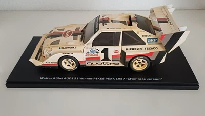 CMR,Audi Sport Quattro S1,Pikes Peak 1987, 1:18,OVP,sig.von Walter Röhrl,top - Bild 1 von 4