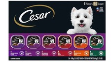 Cesar Wet Dog Food Classic Loaf in Sauce Grilled Chicken,3.5 oz, 36 Count