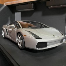 AUTOart 1/18 Lamborghini Gallardo 2003 Silver Diecast Model Car New