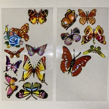 BUTTERFLY Sticker Partial Sheet Scrapbook Planner Craft Stickers