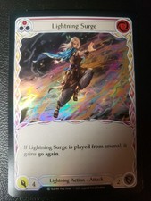 Flesh And Blood Lightning Surge Hologram 1st Edition ELE189 Tales of Aria