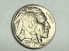 1935 Indian Head BUFFALO NICKEL. Choice AU-UNC slider+.White, peppery specks #q4