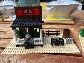 LEGO Set Ref 6765 - Gold City Junction - 1996 Western - 100% Complete