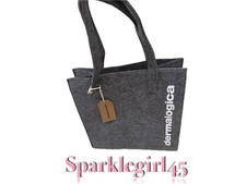 Dermalogica Tote Bag Grey, Sturdy, Felt, Stylish. NEW FREE SHIPPING 