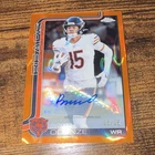 2025 Topps Rome Odunze Shop for 2025 Topps Signature Class Football Chrome Autographs on eBay (Raw)