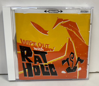 Wipe Out With Rat Holic CD, Surf Rock, Double Crown Records, 2005 Import!