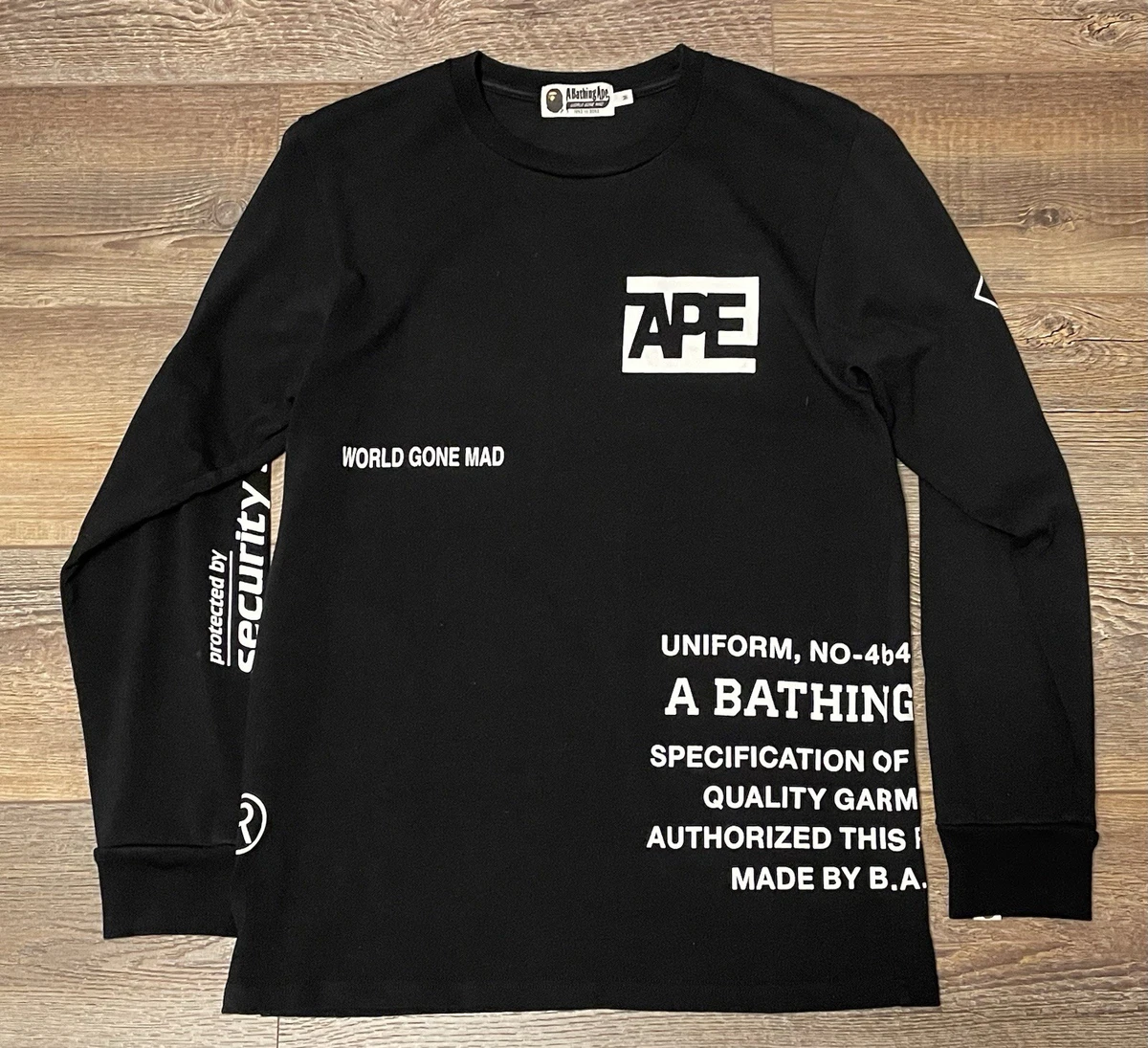 A Bathing Ape Long Sleeve T-Shirts for Men for sale - eBay