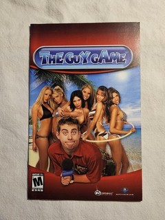 The Guy Game Instruction Manual 2004 Sony PlayStation 2 PS2 No Game VHTF