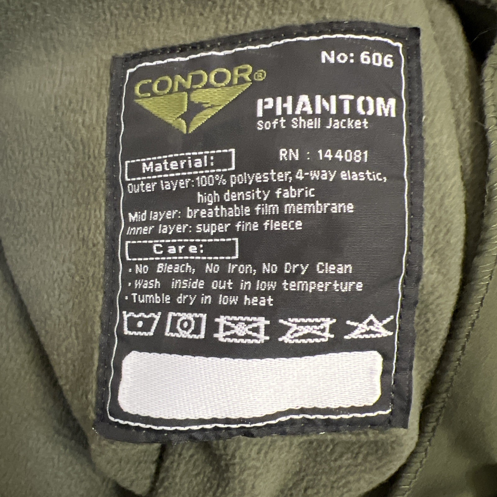 Condor Outdoor Phantom Soft Shell Jacket - Navy T… - image 8