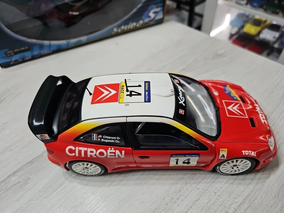 Citroën Xsara T4 WRC 2001 Rallye Catalunya-Costa Brava #14 P. Bugalski  1:18... - Immagine 3 di 4
