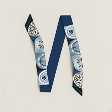 Ladies Large Square Scarf 130x85cm Luxury Horse Print Neck Hair Bag Wrap Shawl