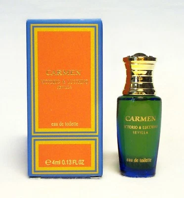 CARMEN VICTORIO & LUCCHINO Eau de toilette 4 ml. 0.13 fl.oz. miniperfume nuevo