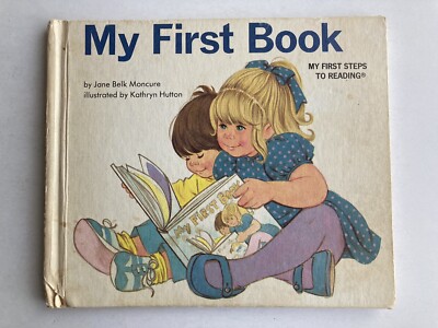 Vintage 1984 My First Book by Jane Belk Moncure