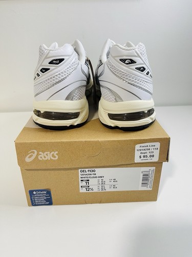 ASICS Gel-1130 White Cloud Grey Men’s Size 11 / Women’s 12.5 1201A256-118 NEW - Picture 5 of 7