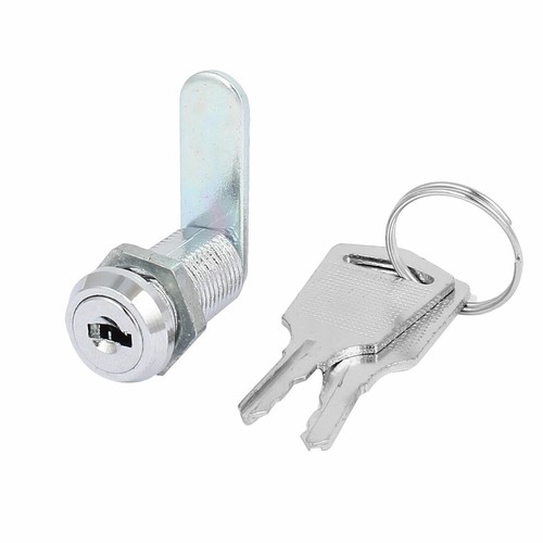 sicurezza di bloccaggio del cilindro serratura a camma 12mm x 20mm con 2 chiavi - Imagen 2 de 3